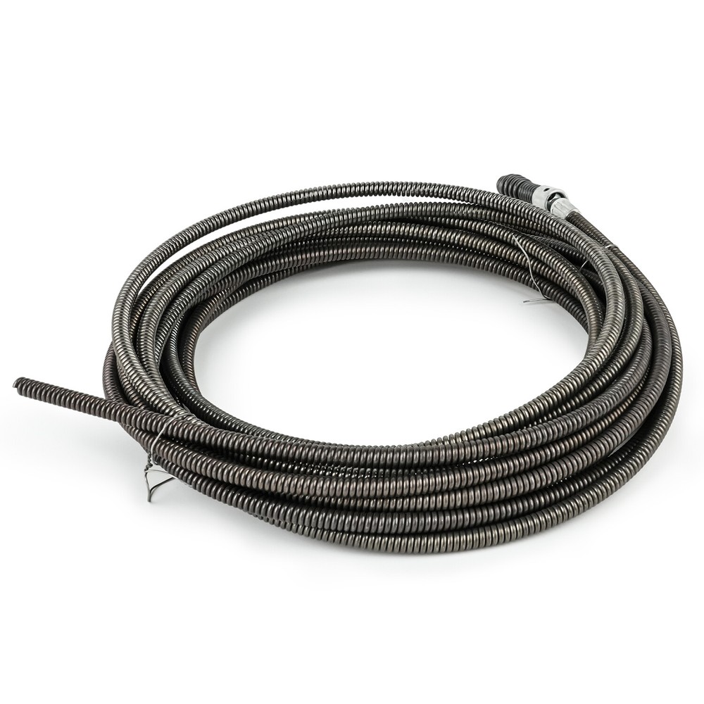 Drain Cleaning Cable, 5/16 In. x 25 ft.Replace 62235，For G2037506, 4MY89, 4Z661