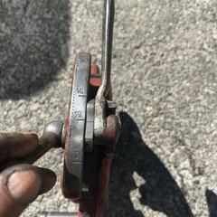 Ridgid Quadri 500 die head 1-2&Prime; with 1-2&Prime; NPT cutting teeth