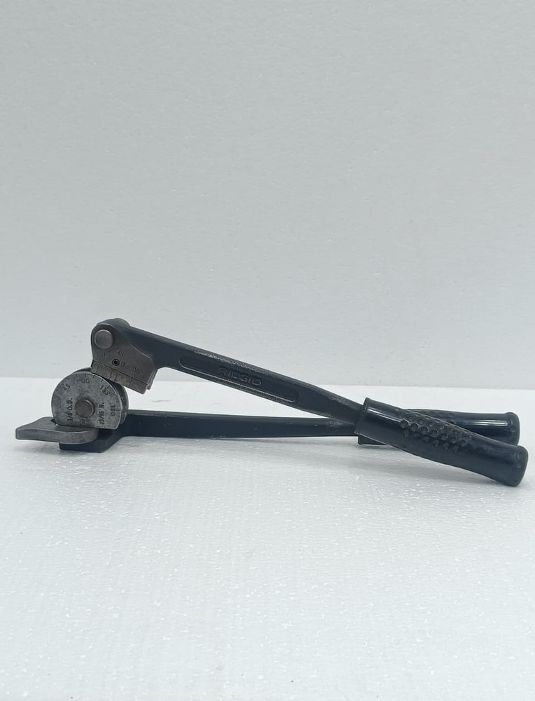 RIDGID 406 LEVER TUBE BENDER 3/8&Prime; OD 15/16&Prime; RADIUS ACCURATE BENDING TOOL USA