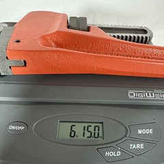 Pittsburgh 24&Prime; Steel Pipe Wrench -Straight Jaw 3&Prime; Capacity- Item #61361