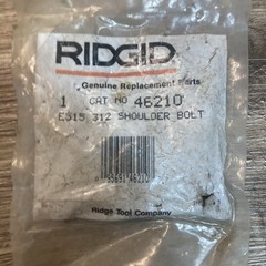 Ridgid 46210 E-515 Replacement Shoulder Bolt for Threading Machine & Power Drive