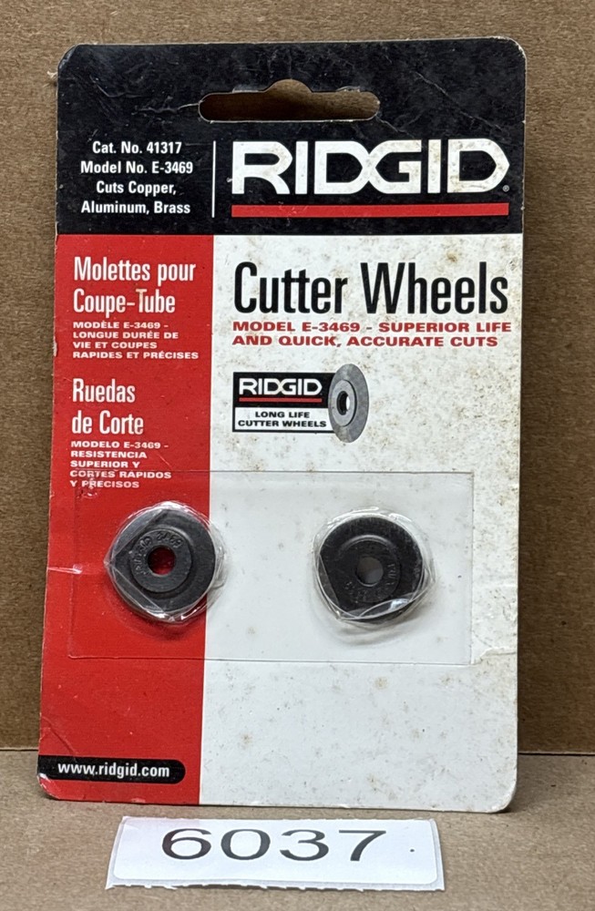 2pk RIDGID 41317 Model E-3469 Replacement Wheels for Tubing Cutter NEW