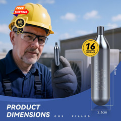 Upgraded Drain Device, AC Line Cleaner 16G Black&Red