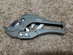 HDX pvc pipe cutting tool with 2 reamers & screwdriver with belt clip