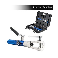 Hydraulic Swaging and Flaring Tools Kit for 3/16&Prime; to 7/8&Prime; inch Soft HVAC Copp&hellip;