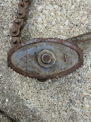 Antique Billings & Spencer No. 37 Pipe Chain Wrench USA 37&rdquo; Plumbing Tool