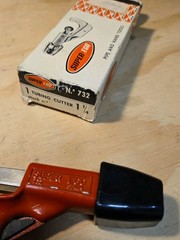 Vtg 1965-75 SUPER EGO No. 732 Tubing Cutter 1/8&Prime; to 1-1/4&Prime; OD Made in SPAIN NOS