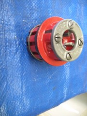 RIDGID 111-R, 3/8&Prime; PIPE RATCHET THREADER CUTTER HEAD NEW NPT Dies