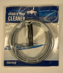 Hydrostar 10ft Steel Spring Drain and Trap Cleaner 60523
