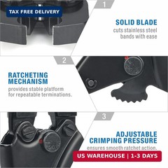 iCrimp ICP-PC01 PEX Cinch Clamp Removal Tool &ndash; Removes 3/8-in, 1/2-in, 3/4-in, 1