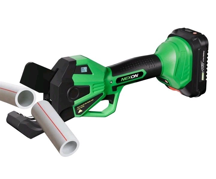 Electric PVC Pipe Cutter, Cuts up to1-1/2&Prime;,18V Cordless Ratcheting Pipe Shear&hellip;