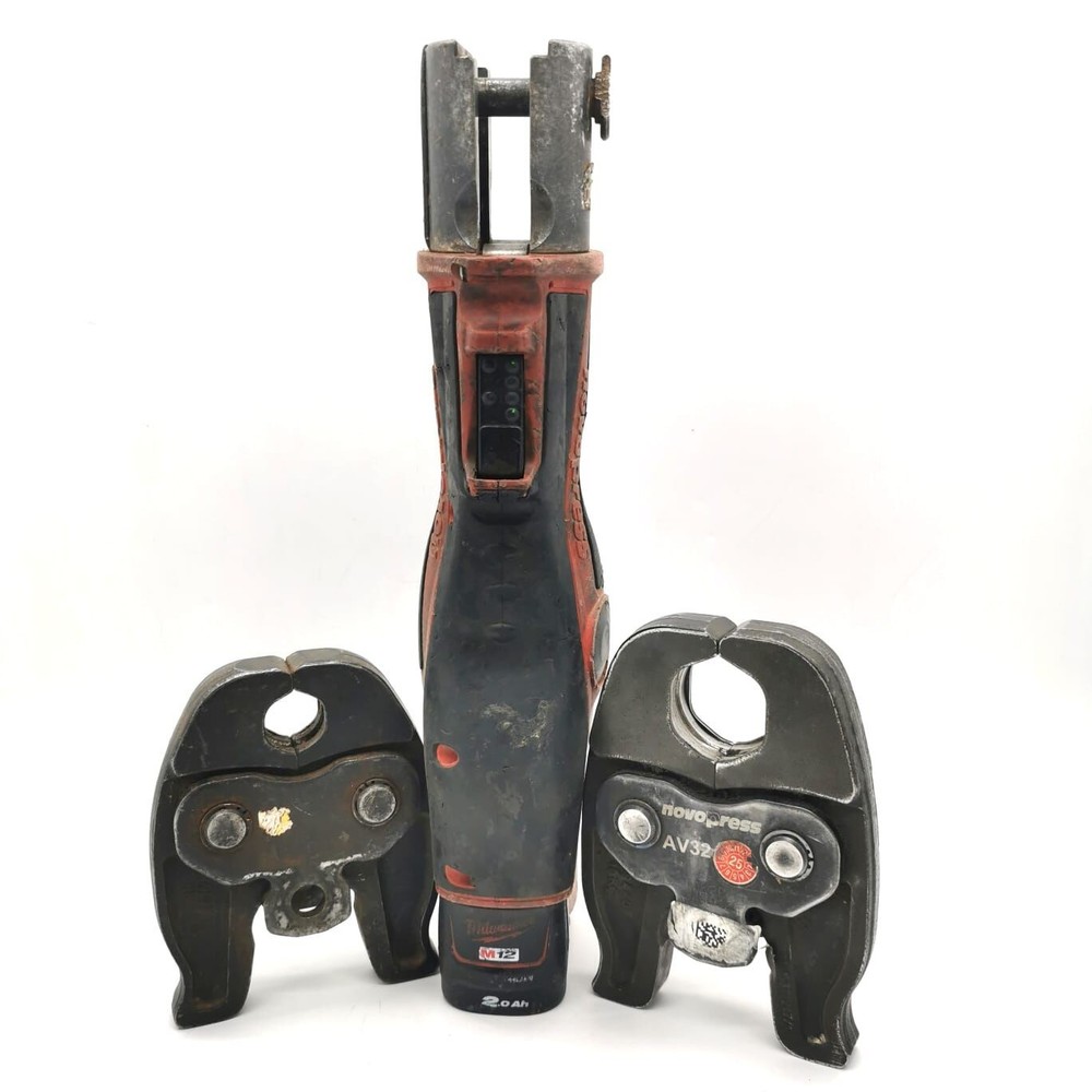 Novopress ACO153 12V Crimping Tool with 2.0Ah Battery and 2 Press Jaws