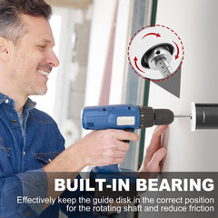 Inside Pipe Cutter for PVC Pipe Cutter Tool with 4&Prime; Scale Adjustable Depth Gauge