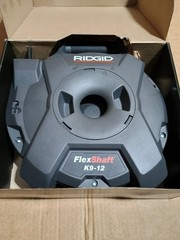 RIDGID K9-12 FlexShaft Wall-to-Wall Drain Cleaner, 1/4 in. x 30 ft. &ndash; USED ONCE!