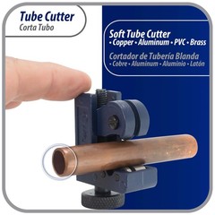 Appli Parts APT-TC128 1/8 in to 7/8 in Mini Tube Cutter for Copper, Aluminum, St