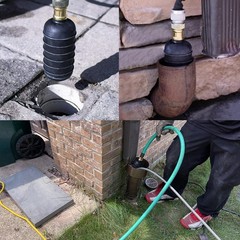 Drain Cleaning Bladder Unclogger Main Drain&Sewer Line,Water-Powered Clog Cle&hellip;