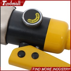 Findmall 8Mt Hydraulic Clamp Copper Tube Crimper with 4 Dies (16mm-32mm)