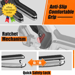 PVC Pipe Cutter Ratchet Tool 2 1/2 Inch Adjustable Heavy Duty PEX PPR PPR Pipe