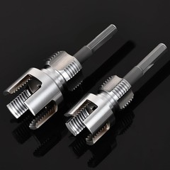 2PCS PVC Pipe Threader 1/2&Prime; 3/4&Prime; Internal External Tool