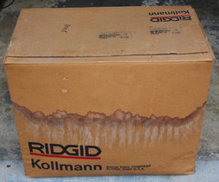 Ridgid K375, 1/3HP./115V Drum Drain Cleaning Machine w/C-32 Cable(75&prime;)