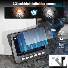 Pipe Inspection Camera 4.3 inch Drain Sewer Camera 50 m Pipeline Video Camera