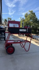 Collins Classic 22-A Pipe Threading Machine with Die Heads and Cart