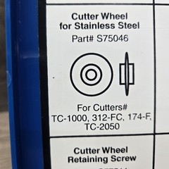 Imperial S75046 Wheel & Screw Fits TC-1000 TC-2050, 174-F, 312-FC USA Made OEM
