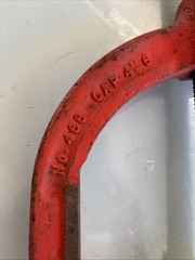 Ridgid Tools 466 Hinged Pipe Cutter 4&rdquo; To 6&rdquo;