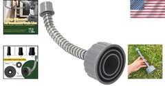 Compact A/C Drain Cleaning Tool with Clear Tube &ndash; Efficient Wet Vac Attachment