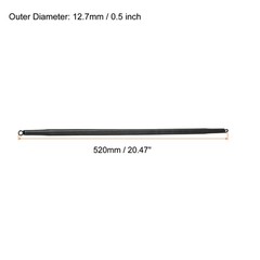 12.7mm OD B Type Spring Tube Bender 520mm Long for 16mm 3/8&Prime; PVC Pipe