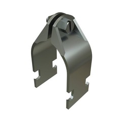 PS-1300-AS-1-1/4-EG 1 1/4&Prime; Universal Conduit Strut Strap Steel Multiple