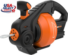 Cordless Drain Auger 25 Ft. 20V Power Share Tool Only