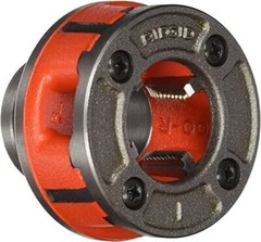 RIDGID 37395 Model 12-R Hand Threader Die Head Alloy Right-Handed NPT Die Head