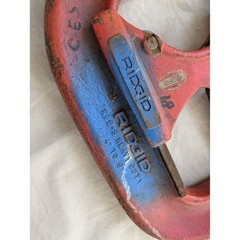Ridgid No 6-S Heavy Duty Pipe Cutter 4 to 6 Inch Capacity Ridge Tool Co
