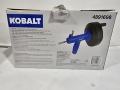 Kobalt 25ft Auto-Feeder Auger Hand or Drill 4891698 1/4IN &times; 25FT NEW Open Box