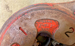 Ridgid No. 65-R Manual Pipe Threader 1&rdquo; to 2&rdquo; with Handle