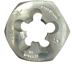 Craftsman 9-52273 1/2 13 and 7/8 NC 9 Left Hand Hexagonal Re-Threading Dies 3Pc