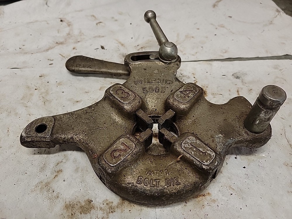 Ridgid 500B Bolt Die Head With 5/8-11UNC #14