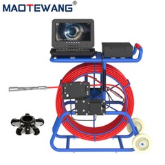 9mm in Thickness 50M cable Sewer Pipe Inspection Camera with 512hz Transmitter