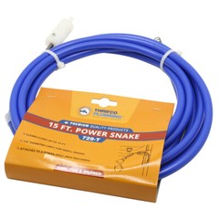 Thrifco 4400729 1/4 Inch X 15ft Drill Power Snake / Auger