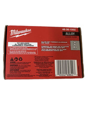 MILWAUKEE 48-36-1002 3/4&Prime; Alloy NPT Forged Aluminum Die Head