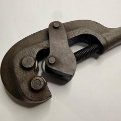 Vintage Reed Mfg Co No. 2-1 Pipe Cutter 1/8&Prime; &ndash; 2&Prime; Heavy Duty Erie PA USA Tested