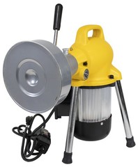 Steel Dragon Tools&reg; K-50 Drain Cleaner Cleaning Machine with 130&prime; C8 Cable 58980