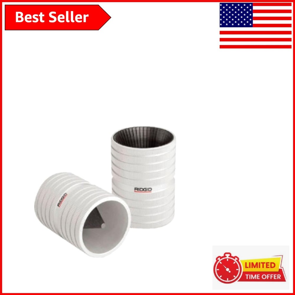 Precision 1/4&Prime; to 1-1/4&Prime; Pipe Reamer with 45 Cutting Edges for Professionals