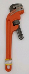Pittsburgh 14&Prime; Steel Pipe Wrench -Straight Jaw 2&Prime; Capacity- Item #61349