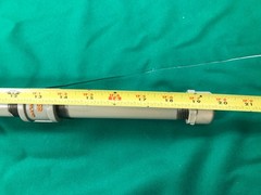 Rigid Ratcheting Pipe Threader 00-R Collapsible Handle With 1/2&Prime; & 3/4 Dies