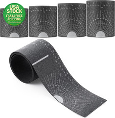 Flexible Pipe Measuring Tool 4 Piece Set 1 to 48 Inches Industrial Grade Ruler