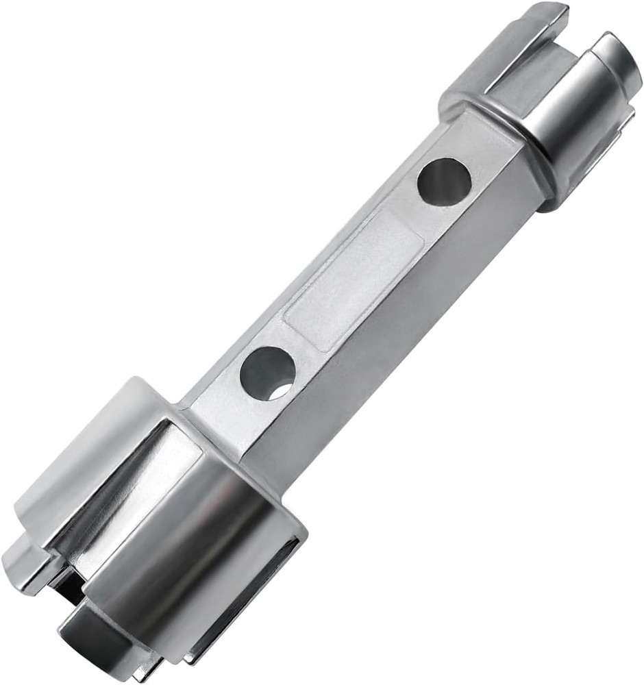 Tub Drain Remover Wrench, Heavy Duty Drain Wrench Aluminum Alloy Wrench for Inst