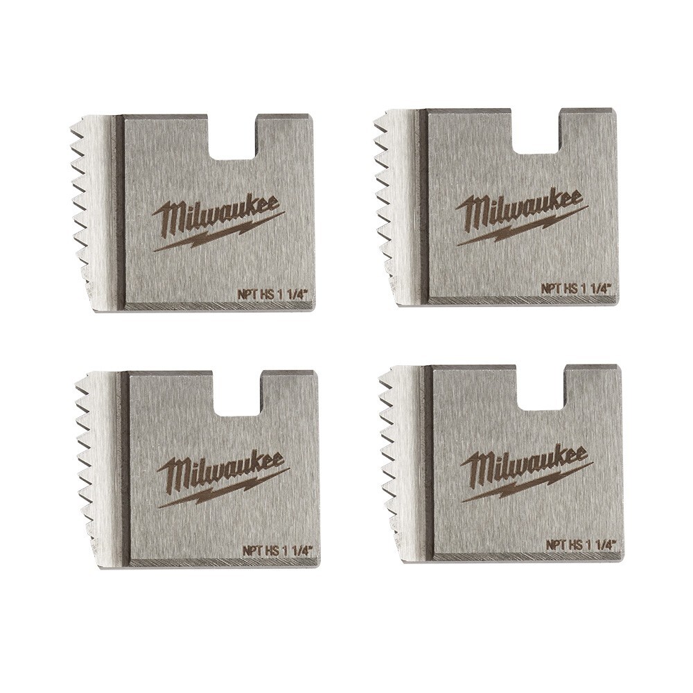 Milwaukee 48-36-1110 1-1/4 in NPT Pipe Threading Dies