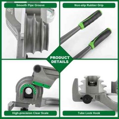 3 in 1 ladder type tube bender 1/4&Prime; 3/8&Prime; 1/2&Prime; O.D, HVAC/R ST-612-A